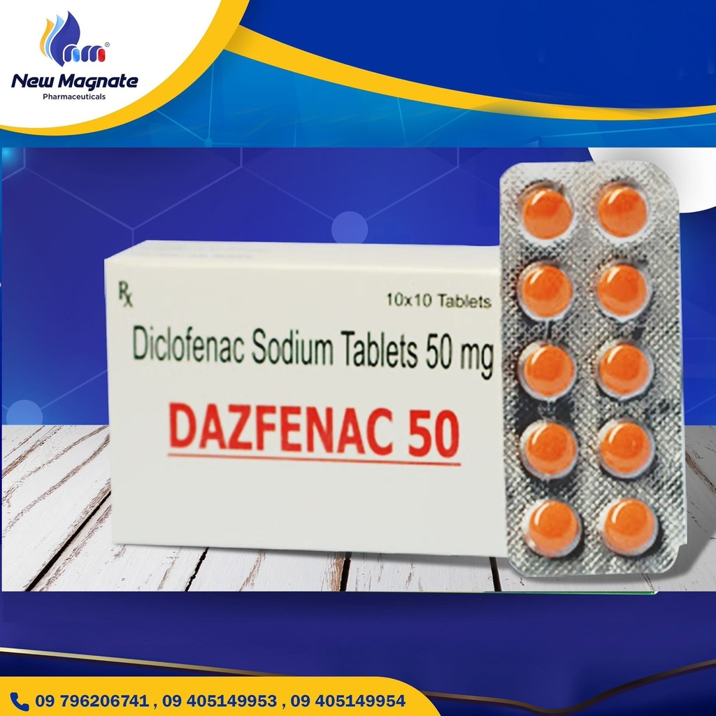 Dazfenac 50 (10x10 Tab)